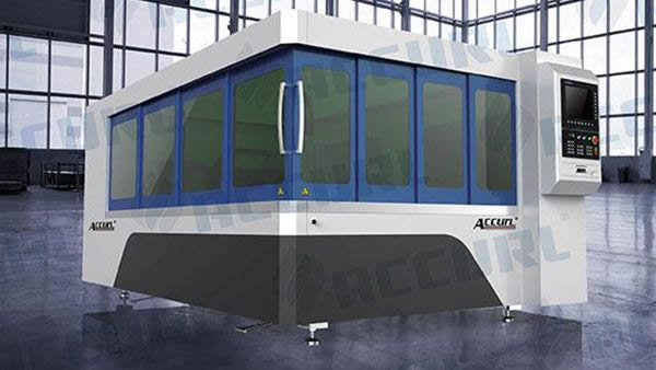 مكبس ماكينة CNC لقطع الصفائح المعدنية بألياف الليزر 1000W IPG 